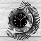 Vinyl Clock Abstract Vinyl Record Wall Clock Home Art Decor Handmade 6897