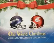 OLD WORLD CHRISTMAS | 2018 NFL & COLLEGE CATALOG ✪NEW✪ BROCHURE BOOK FOOTBALL US