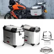 Aluminum Saddlebags W/ Mounts For Harley Pan America 1250 RA1250 RA1250S 2021-24