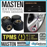Spare Part Kit of 4 TPMS Tyre Pressure Monitor Systems Sensor suits TP-10 TP-09
