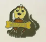 WELCOME DOG SUNCATCHER WITH WHITE FACE (ANIMAL SUNCATCHERS)