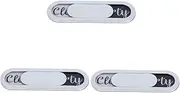 Alipis 3pcs Sleek Dishwasher Magnet Clean/Dirty Sign Sliding Magnet Indicator Dishwasher Notice Board for Easy Kitchen Organization