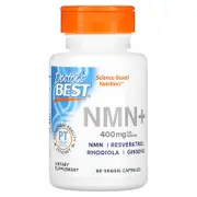 Doctor's Best, NMN+, 60 Veggie Capsules