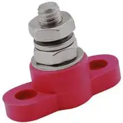Jaylec 3/8" Power Distribution Post, Pack of 5 - Red, BP3817R-5