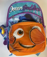 Finding Dory Ocean Buddies Backpack + Bonus Lunch Bag