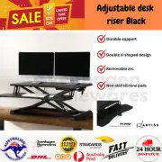 Artiss Standing Desk Riser Height Adjustable Sit Stand Computer Laptop Desktop