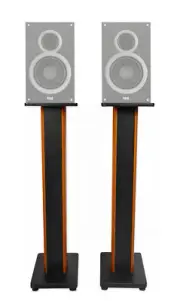 (2) 36" Bookshelf Speaker Stands For ELAC B6 Bookshelf Speakers