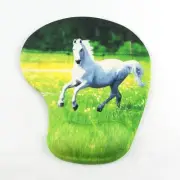 Woodland Creek Horse Themed Ergonomic Mouse Pad with Wrist Support