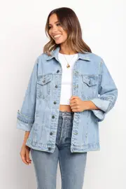 [PUP51] Cruise Jacket - Light Wash XS light blue wash