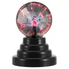 3 Inch Plasma Lamp Touch Sensitive Globe Toy USB Powered and Battery qiYFs