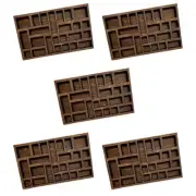 5X 1:12 Miniature Trinket Shelf Miniature Crystal Shelf Miniature Decor6814