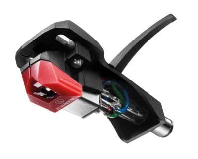 Audio Technica VM95ML MM Cartridge Microlinear Stylus Mounted on HS6BK Headshell