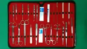 36 PC MEDICAL STUDENT DISSECTION KIT SURGICAL INSTRUMENT KIT W/SCALPEL BLADE #10