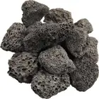 Black Lava Rock Aquarium Stone Fish Tank Fire Pit Rocks BBQ Baking 3-5cm/2.23kg