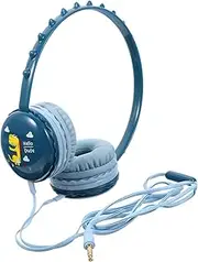 MERRYHAPY Friendly Dinosaur Headphones Headset Microphone for Music Learning and Fun