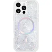 Kate Spade Liquid Glitter MagSafe Case for iPhone 16 Pro Max (Opal Iridescent)