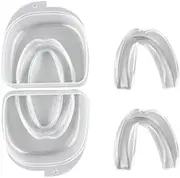 PHCOMRICH Night Guard Custom Fit Mouth Guard Designed For Teeth Grinding Clenching Bruxism(4PCS)