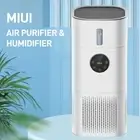 HEPA Air Purifier with Humidifier 2-in-1 Combo for Home Allergies and Pets Hair