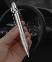 New Practical Titanium Alloy Pocket Ballpoint Pen Stylus Touch Screen Signature