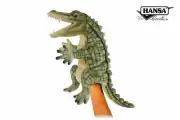 Hansa Creation Hand Puppet Crocodile 27cm CA Australia HC8467