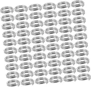 100Pcs O Shape Fishing Tackle Connecting Rings Durable Rings for Enhanced Fishing Experience Fishing Accessory for Fishing Enthusiasts
