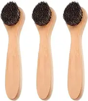 DEARMAMY 3pcs Face Brush Set Gentle Cleanser Brush for Sensitive Skin Exfoliating Facial Scrubber Soft Bristles for Travel