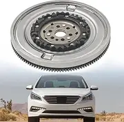 232002B590 Dual Mass Flywheel Fit for Hyundai Elantra 16-20 Kona 18-20 Sonata 15-19 Tucson 15-18 FCEV Veloster 15-17 For Kia Forte 17-20 Optima 16-20 Soul 17-21 Sport 1.4L 1.6L 1.8L 2.0L 2.4L l4