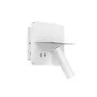 WL200 28W LED Bedside Wall Light with Phone Shelf, USB, Touch Switch & Dimming
