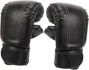YARNOW 1 Pair Half Finger Boxing for Women Portable Kickboxing Sparring Gear Breathable PU Material for Comfortable Use Taekwondo Training