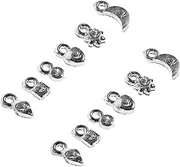 LIFKOME 2Sets DIY Nail Jewelry Charms for Nail Art Decoration Nail Accessories for Salon Home Use Versatile for Phone Planner Decor