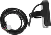 1pc Bicycle Display E- Bike Controller LCD Monitor LED E- Bike Control Panel E-Bike Controller Display for Electric Bike LCD Display Cycling Computer Scooter Parts Abs Black