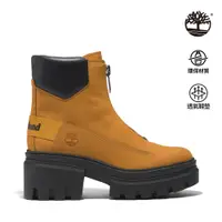 在飛比找PChome24h購物優惠-Timberland 女款小麥色磨砂革前側拉鍊靴|A5YHM