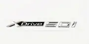 1pcs Bmw Black Chrome Xdrive Nameplate Letters Car Stickers Fender Emblem Rear Trunk Badge For X1 X2 X3 X4 X5 X6 X7 Accessories Xdrive 50i