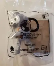 2019 McDonalds Happy Meal Discovery Mindblown #5 TWIRL BOT NEW! SEALED!