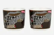 New! Marimekko "Rusakko" Coffee Cup Mug Set F/S w/tracking