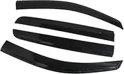 Weathershields Window Visors Weather Shields, for VW, Amarok 2023 2024 2025 Side Window Deflector Sun Rain Snow Guard Car Window Rain Guard