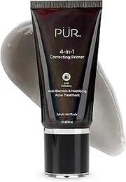 PÜR 4-in-1 Correcting Primer, Pore Reducer, Makeup Primer, Redness Reducer, Cruelty-Free, Lightweight Formula, Vegan Friendly
