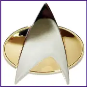 the Next Generation Communicator 2 Inch Tall Metal Pin