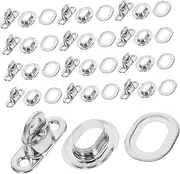 NOLITOY Purse Supplies for Bag Making 20pcs Twist Lock Buckle Metal Clasp Handbag Hardware Lock Decorative