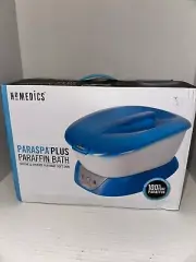 Homedics Paraspa Plus Paraffin Bath with 3 lbs of Wax+20 liners! Moisturizer Wax