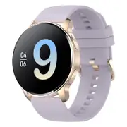 Smart Watch Fitness Tracker Answer Make Call Women Android iOS Smartwatch Waterproof 1.32 Inch HD Touch Screen Voice Control Purple