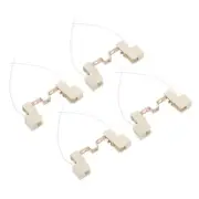 78mm R7S Socket, 4 Pack Ceramic Lamp Holder Halogen Socket