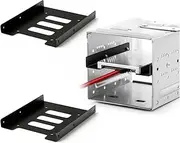 Hard Drive Mounting Frame, Hard Drive Installation Kit, Hard Drive Holder, Installation Kit for Internal Hard Drive, Suitable for 2.5 Inch to 3.5 Inch Hard Drive Bay Adapter