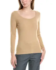 St. John Scoop Sweater