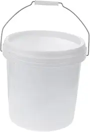 Airtight Food Storage Bucket Plastic Container for Dry and Liquid Storage for Pet Food Cleaning Fishing and Daily Organization Multipurpose Use