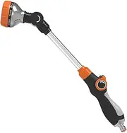 Garden Hose Spray Nozzle, Watering Lance, Extended Hose Pipe Spray with 8 Modes, Heavy Duty Garden Long Hose Pipe Sprayer for Hanging Basket Watering, Car Washing