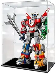 Acrylic Display Case for Lego 21311 Ideas Voltron Figure Storage Box Dust Proof Glue Free