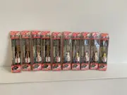 Bakusou Brothers Mini 4WD Race Pencil Set Gold Silver Vintage