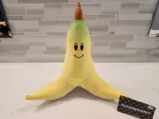 NEW Nintendo Super Mario Kart Happy Banana Peel 10" Plush Doll 2024 Good Stuff
