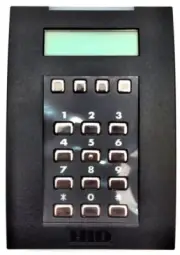 HID iCLASS RKL55 LCD Keypad Smart Card Reader Contactless 6170BKT000000